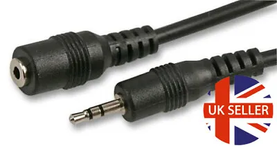 2.5mm Mini Jack Extension Male To Female Socket Available In 2m 3m Or 5m Lengths • £4.99