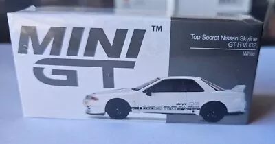 Mini Gt - Nissan Skyline Gtr R32 Top Secret [white] Near Mint Vhtf Sealed Box  • $49.95