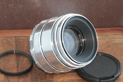 🎥 Excellent Helios 44 2/58 M39 M42 Silver Bokeh Portrait Lens Perfekt Seller • $173.90