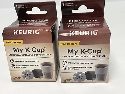 ✔️ 2 PCS Keurig My K-Cup Universal Reusable Filter MultiStream Technology NEW • $14.80