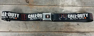 Call Of Duty Black Ops 3 Seat Belt Fashion Style Buckle Adjustable • $17