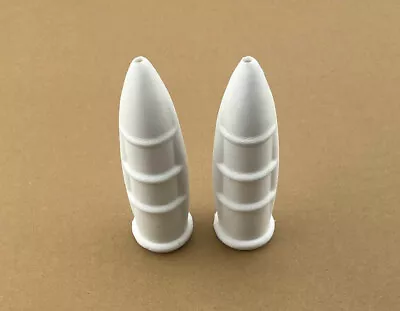 VINTAGE LOWRIDER Bullet Style Grips 7/8 Long 135mm V-35 White. • $9.59