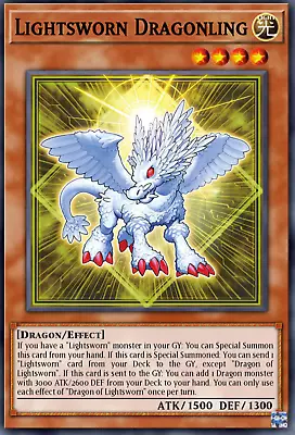 Lightsworn Dragonling - LEDE-EN023 - Ultra Rare NM PRESALE 4/26 • $19.99