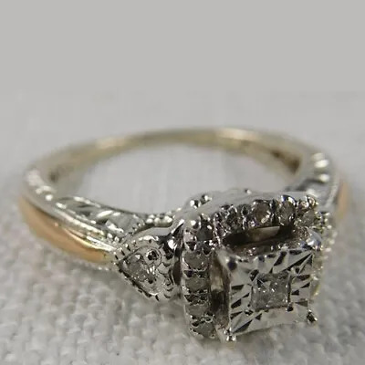 $2.18 • Buy Fashion 925 Silver Ring Women Cubic Zirconia Wedding Jewelry Rings Gift Size6-10