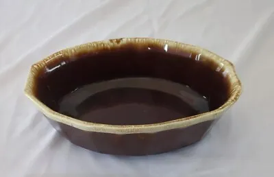 Vintage McCOY Brown Drip OVEN PROOF 7071 USA Casserole Baking Dish 10.25”L X 7”W • $14.99
