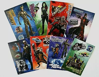 Marvel Guardians Of The Galaxy Vending Machine  8 Sticker Set 2 3/4  X 4  • $9.99