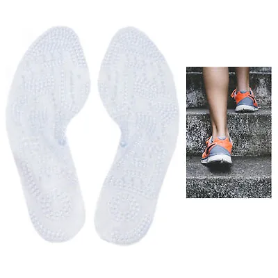 Women Silicone Gel Comfort Insoles Orthotic Support Massaging Sport Shoe Run Pad • $5.54