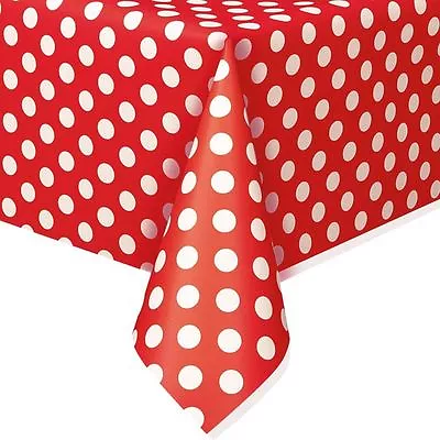 2 Minnie Mickey Polka Dots Table Covers Birthday Wedding Party Supplies U Pick • $10.99