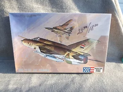 Sealed 1991 FUJIMI MIG-21 MF JAY FIGHTER Jet Airplane Model Kit 1/72 JAPAN H-24 • $17.95