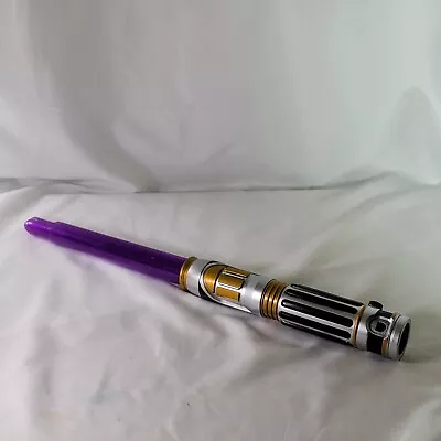 Star Wars Mace Windu Purple Toy Electronic Lightsaber Hasbro 2016 Sound • $21.86