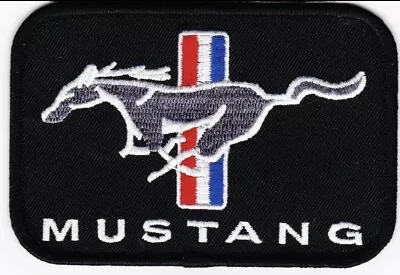 Ford Mustang Sew/iron On Patch Embroidered Shelby Gt 5.0 • $8.99