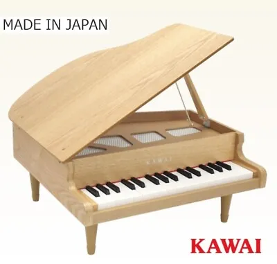 KAWAI MIni Grand Piano 32key Natural 1144 Musical Instrument Toy JAPAN F/S FedEx • $188.99