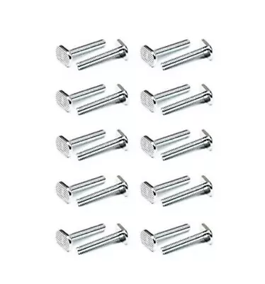 T Slot Bolts 1/4”-20 Thread Size Tee Bolt 1.5  Inch Long – 20 Pack Made In USA • $16.29