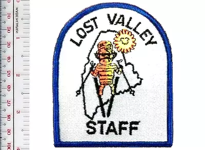 Vintage Skiing Lost Valley Ski Resort Staff Ski Area Auburn Maine Patch • $9.99