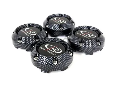 Rota Wheels Center Caps Carbon Fiber Frankie 3 4pcs Replacement Slipstreams • $50