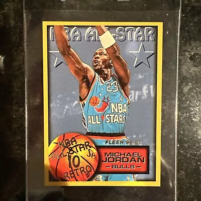1997 Fleer Retro All-Star Michael Jordan #282 Chicago Bulls • $1