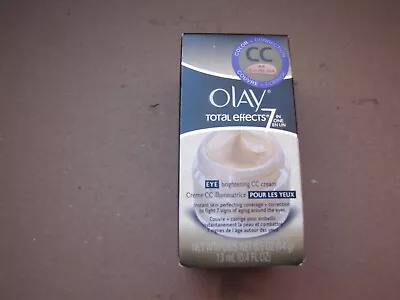 Olay Total Effects 7 In One Eye Brightening CC Cream 0.4 Oz RARE HTF • $39.88