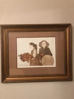 £137.64 • Buy Danny Phifer  Bride Maids  Limited Edition Etching Print, Signed, Framed