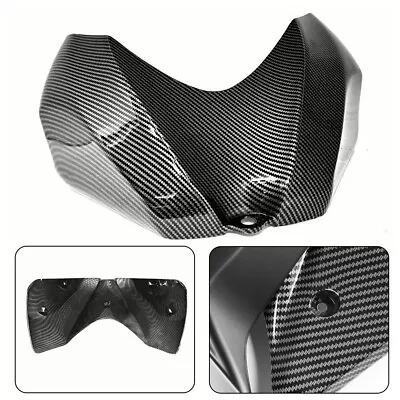 Carbon Fiber Front Gas Tank Cover Fairing Cowl For Suzuki GSXR 600 750 2006-2007 • $39.61