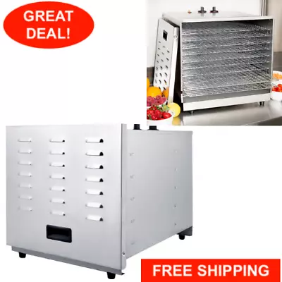 $245.99 • Buy Food Dehydrator 1000 Watt Commercial Restaurant Jerky Meat Vegetable Chips Fruit