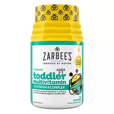 Toddler Vitamins Complete Multivitamin With Vitamin A C D3 & B-complex Ea... • $14.29