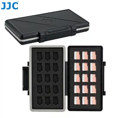 Water-Resistant Memory Card Case Storage Holder Fits 30 Micro SD MSD TF Cards • $9.99