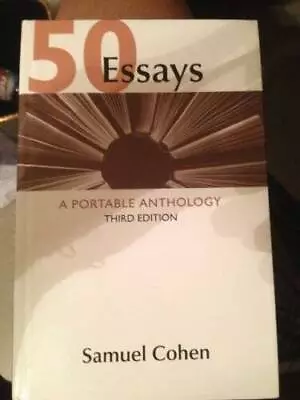 50 Essays: A Portable Anthology - Third Edition (Hardcover) - Paperback - GOOD • $5.14