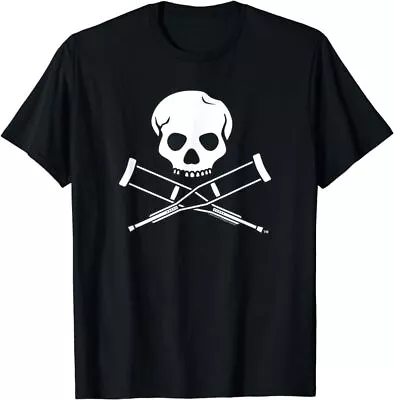 MTV Jackass Skull And Crutches Logo T-Shirt • $15.99