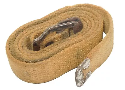 Original WWII US Military Khaki Canvas Rifle Sling • $21.99