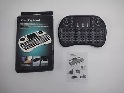 Mini Wireless Multi Media Handheld Keyboard Mouse Combo PC Smart Phone Xbox PS3 • $13.49