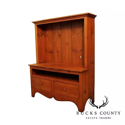 Stephen Von Hohen Bucks County Collection Custom Crafted Pine TV Console • $1195