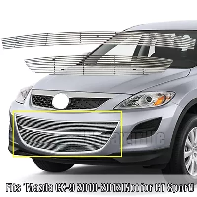 Front Lower Bumper Billet Grille Fits 2010-2012 Mazda CX-9 Chrome Grill Combo • $78.84