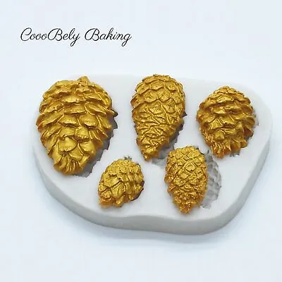 $9.99 • Buy Pine Cone Silicone Mold DIY Baking Fondant Chocolate Cake Decorating Mould Tools