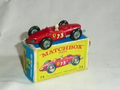 Matchbox Lesney No 73b Ferrari F1 Racing Car. • £0.99