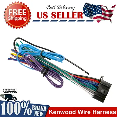 New Wire Harness For KENWOOD KVT-516 KVT516 Car Radio Replacement Part • $8.75