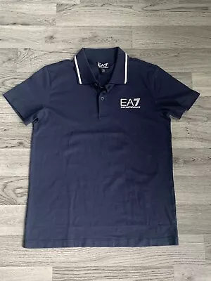 Armani Boys EA7 Polo Top T-shirt Top Age 12 • £14.99