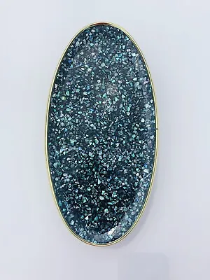 Vintage Abalone  Mosaic Vanity Tray / Dish. New Zealand. • $29.99