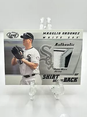 2002 Leaf Shirt Off My Back White Sox #MO Magglio Ordonez Patch SP Rare • $12.99