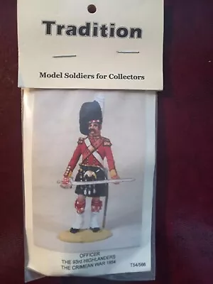 Tradition Office 93rd Highlanders 54mm Crimean War 1854  Figure Kit  • £8