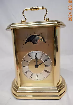 Vintage Ford Motor Co Montreux Moon Face Anniversary Mantle Clock Germany • $29.50