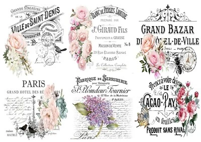 $18 • Buy Transfers Craft & Furniture  - 6 Coloured  No 12