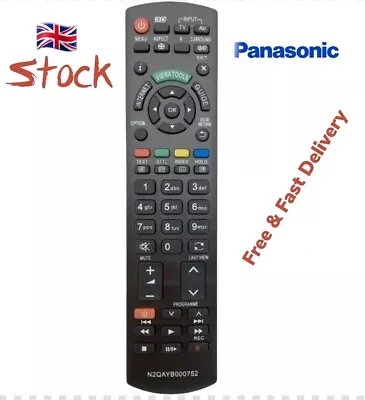 N2qayb000752 For Panasonic Tv Remote Control Replacement 3d Viera Tools Smart Tv • £5.90