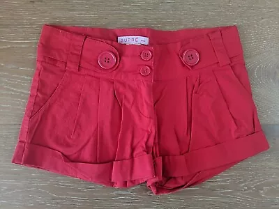 Supre Shorts - Red / XXS • $3.22