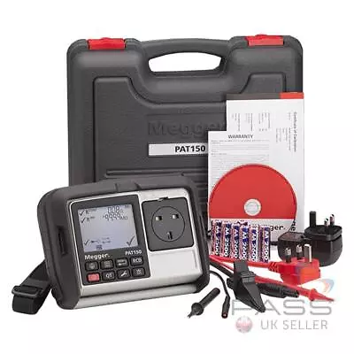 £769 • Buy *NEW* Megger PAT150R Rechargeable Manual PAT Tester / UK Stock