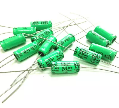 Non-Polarized Electrolytic Audio Capacitor 1 2.2 3.3 4.7 6.8 8.2 10 12 &18 UF  • $11.49