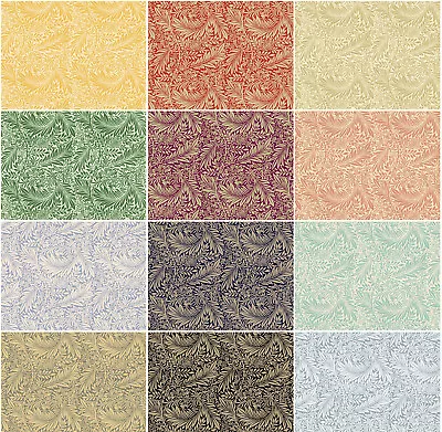 WILLIAM MORRIS LARKSPUR Cotton Fabric Crafts Cushions Dressmaking 12 COLOURS • £8.89