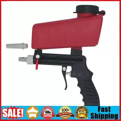 90psi Portable Gravity Pneumatic Sandblasting Gun Mini Sand Rust Blasting Device • $24