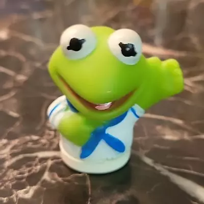 Vintage Muppet Baby Kermit Bust Toy Figure Figurine • $8