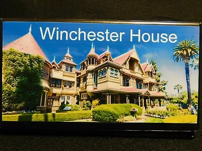 Elongated Pressed Penny Souvenir Album Book ... Winchester Mystery House • $6.50