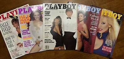 Vintage Play Boy Magazine Lot 1970’s-2000’s (6 Random Picks) • $27.50